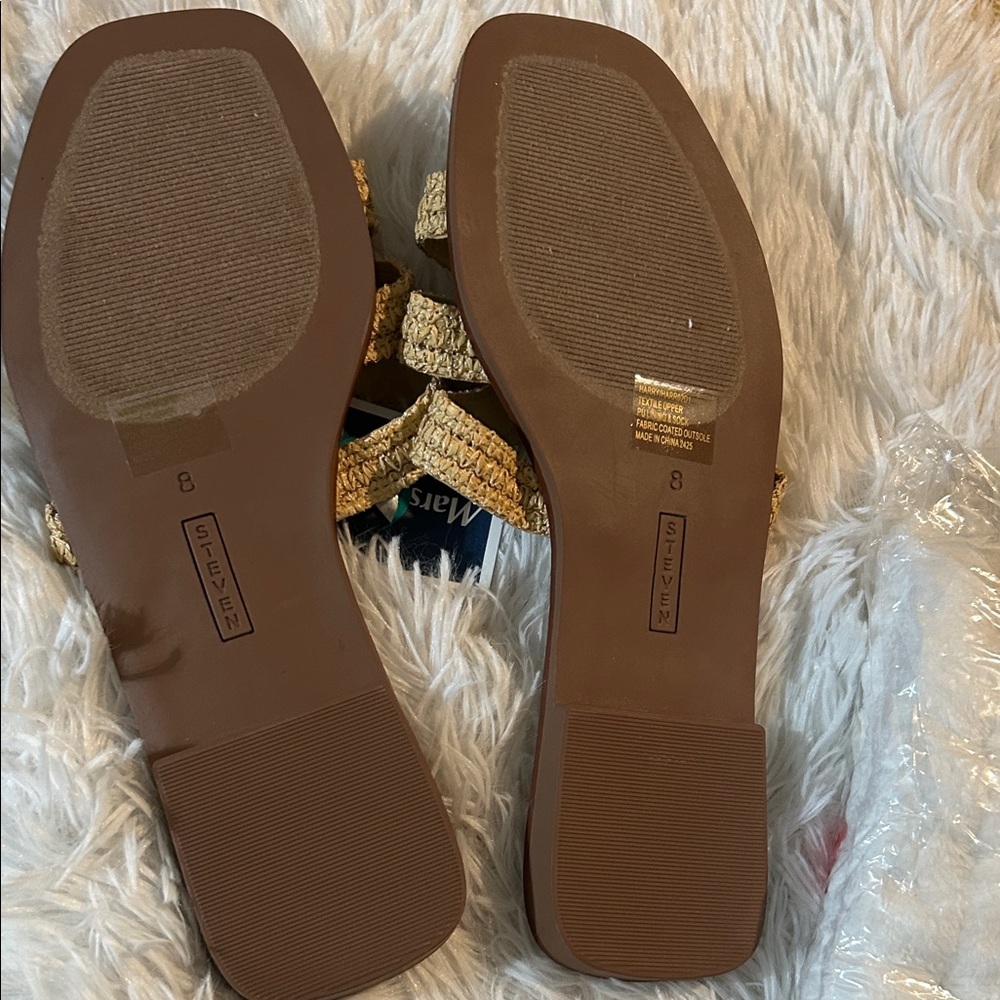 Steven Natural Woven Sandals for Women - Picture 3 of 4